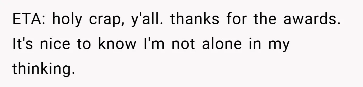 ETA: holy crap, y'all. thanks for the awards. It's nice to know I'm not alone in my thinking.