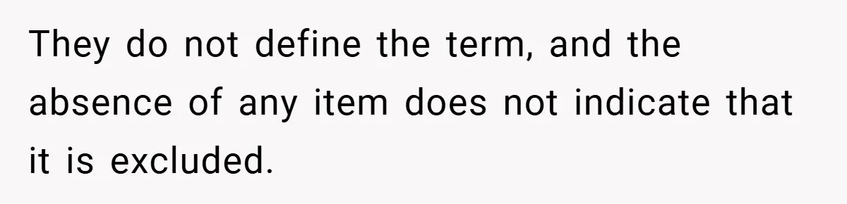 Man Told He Can’t Grow Sunflowers, Finds A Legal Loophole That Makes The HOA Surrender They do not define the term, and the absence of any item does not indicate that it is excluded.