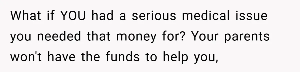 Bride Shocked After Learning Parents Gave Her Wedding Fund to Sister - So She Could Freeze Her Eggs Instead What if YOU had a serious medical issue you needed that money for? Your parents won't have the funds to help you,