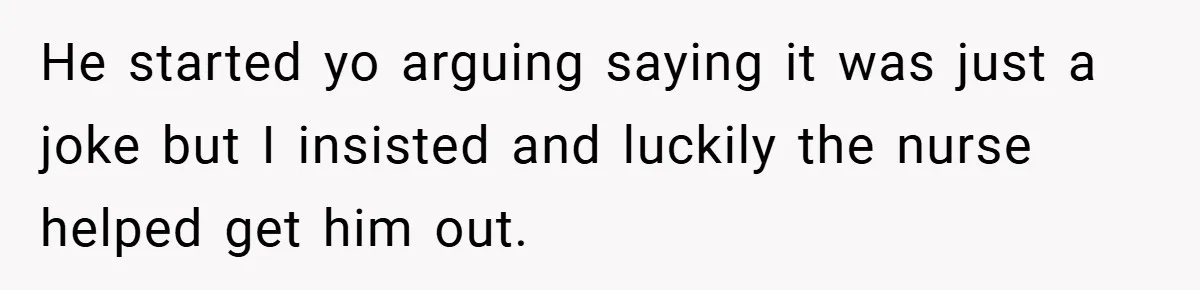 A Woman Kicks Husband Out of Delivery Room After He Pulls Cruel TikTok Prank While She’s in Labo He started yo arguing saying it was just a joke but I insisted and luckily the nurse helped get him out.
