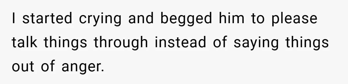 A Woman Kicks Husband Out of Delivery Room After He Pulls Cruel TikTok Prank While She’s in Labo I started crying and begged him to please talk things through instead of saying things out of anger.