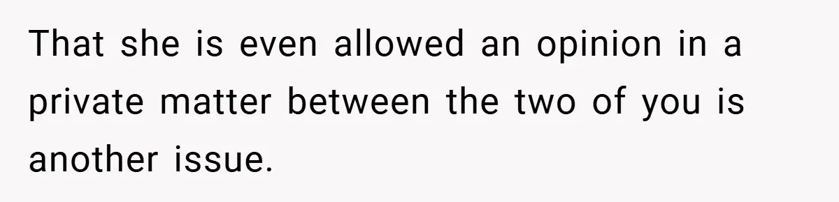 A Woman Kicks Husband Out of Delivery Room After He Pulls Cruel TikTok Prank While She’s in Labo That she is even allowed an opinion in a private matter between the two of you is another issue.