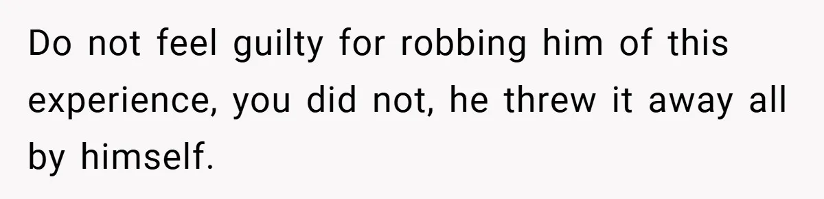 A Woman Kicks Husband Out of Delivery Room After He Pulls Cruel TikTok Prank While She’s in Labo Do not feel guilty for robbing him of this experience, you did not, he threw it away all by himself.