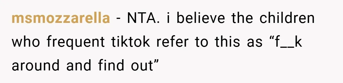 A Woman Kicks Husband Out of Delivery Room After He Pulls Cruel TikTok Prank While She’s in Labo msmozzarella − NTA. i believe the children who frequent tiktok refer to this as “f__k around and find out”