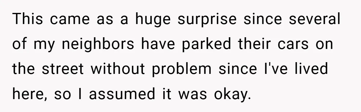 HOA Tried to Ban His Classic BMW - So He Parked It Legally Right in Front of Their Fancy Entrance for Everyone to See This came as a huge surprise since several of my neighbors have parked their cars on the street without problem since I've lived here, so I assumed it was okay.