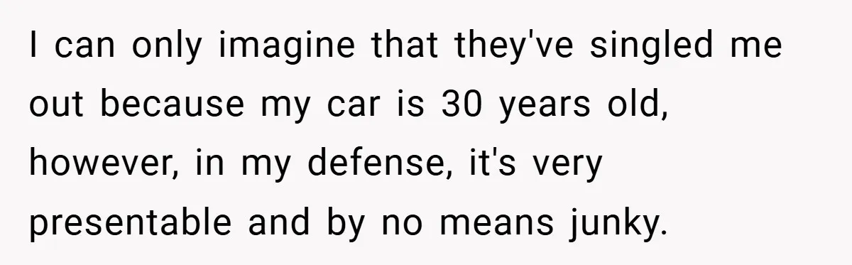 HOA Tried to Ban His Classic BMW - So He Parked It Legally Right in Front of Their Fancy Entrance for Everyone to See I can only imagine that they've singled me out because my car is 30 years old, however, in my defense, it's very presentable and by no means junky.