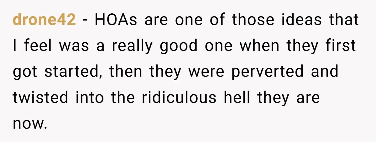 HOA Tried to Ban His Classic BMW - So He Parked It Legally Right in Front of Their Fancy Entrance for Everyone to See drone42 − HOAs are one of those ideas that I feel was a really good one when they first got started, then they were perverted and twisted into the ridiculous...