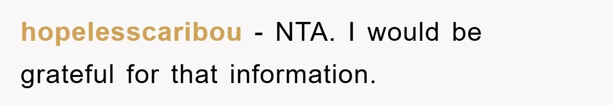 hopelesscaribou − NTA. I would be grateful for that information.