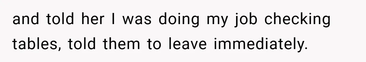 Girlfriend Accuses Waiter of Flirting With Her Man - His Savage Reply Leaves Everyone Stunned! and told her I was doing my job checking tables, told them to leave immediately.