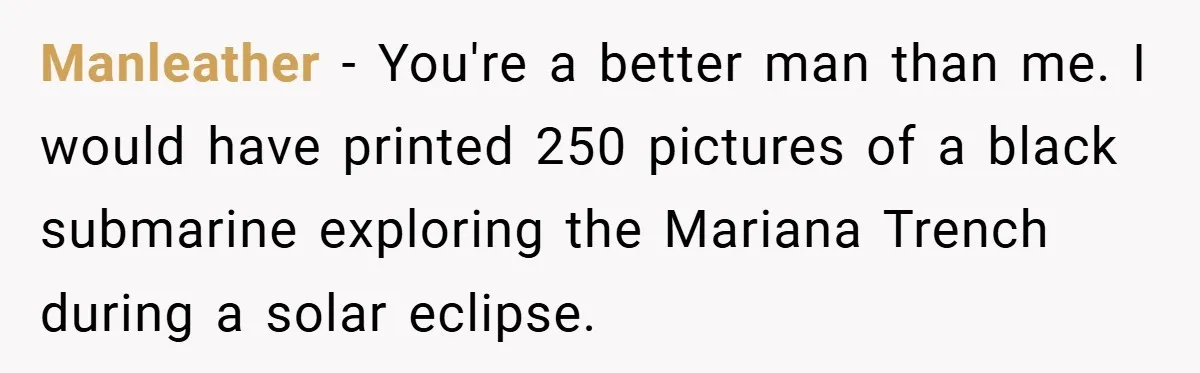 College Students Outsmart Printing Rules - Score 500 Pages Without a Hitch Manleather − You're a better man than me. I would have printed 250 pictures of a black submarine exploring the Mariana Trench during a solar eclipse.