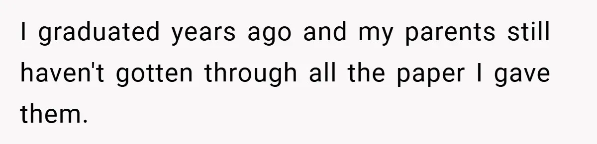 College Students Outsmart Printing Rules - Score 500 Pages Without a Hitch I graduated years ago and my parents still haven't gotten through all the paper I gave them.
