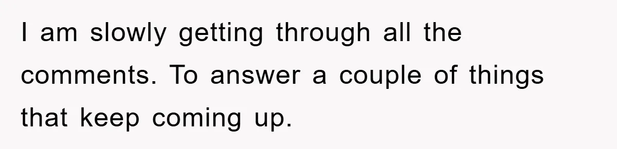 I am slowly getting through all the comments. To answer a couple of things that keep coming up.