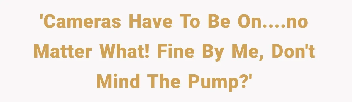 Boss Insists Everyone’s Camera Must Stay On, So This Mom Turns Hers On While Pumping 'Cameras have to be on....NO MATTER WHAT! Fine by me, don't mind the pump?'