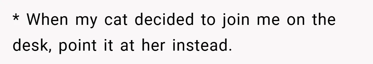 Boss Insists Everyone’s Camera Must Stay On, So This Mom Turns Hers On While Pumping * When my cat decided to join me on the desk, point it at her instead.