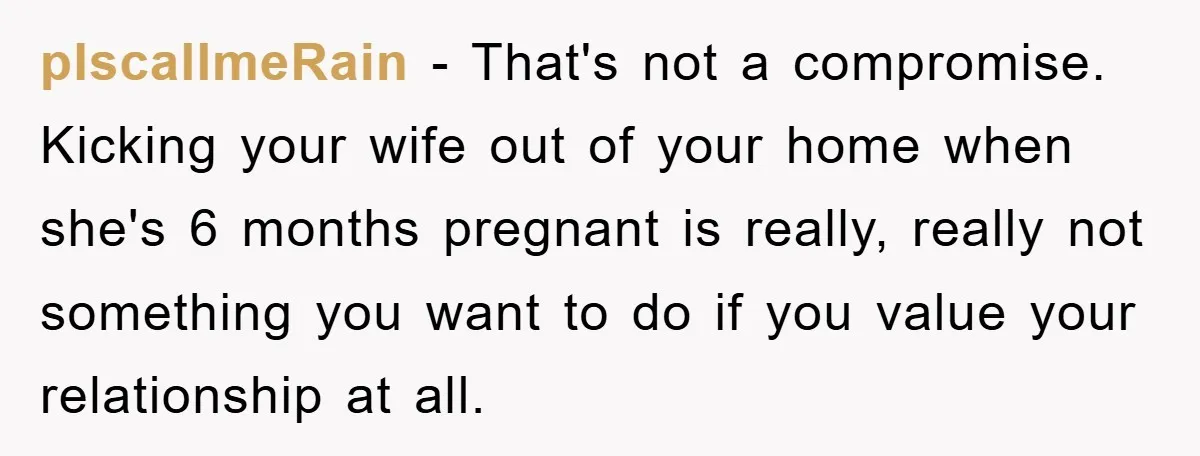 Man Refuses To Rehome His Cat, Allergic Pregnant Wife Contributes To The Pet's Death, Causing Grief plscallmeRain − That's not a compromise. Kicking your wife out of your home when she's 6 months pregnant is really, really not something you want to do if you value...