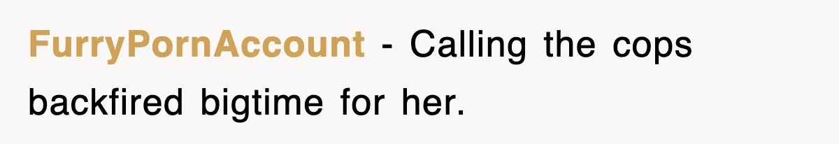 Mechanic Warns A Woman Not To Drive, She Laughs Then Loses Her Car Minutes Later FurryPornAccount − Calling the cops backfired bigtime for her.