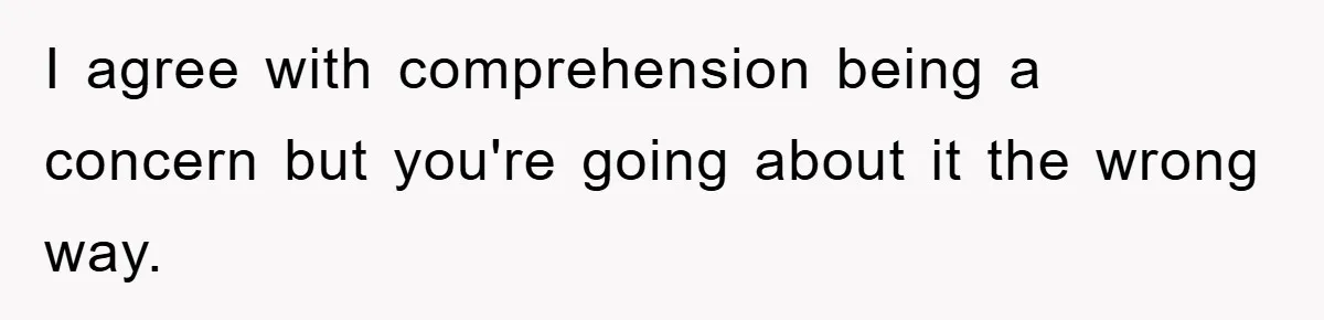 Student With Hearing Issues Avoids Professors’ Non-English Names, Friend Calls It Racist I agree with comprehension being a concern but you're going about it the wrong way.