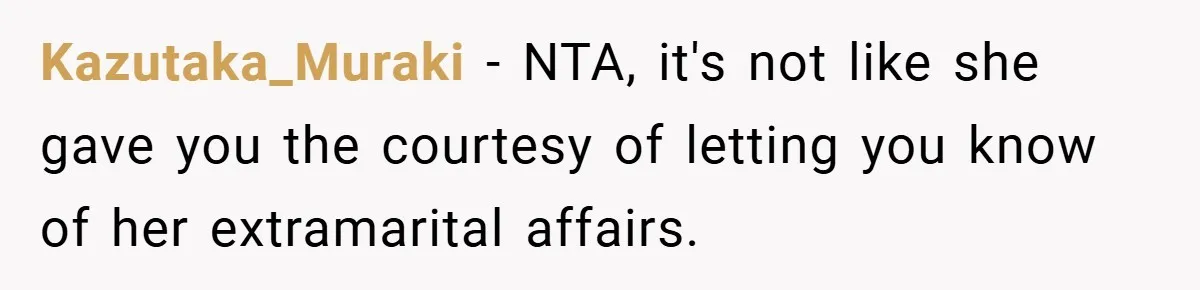 Husband Files For Divorce In Secret After Discovering Wife’s Affair, Leaves Her Completely Unprepared Kazutaka_Muraki − NTA, it's not like she gave you the courtesy of letting you know of her extramarital affairs.