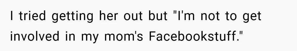 When His Parents Got Arrested at an Illegal Facebook Protest, He Remembered His Dad’s Words and Did Exactly That I tried getting her out but "I'm not to get involved in my mom's Facebookstuff."