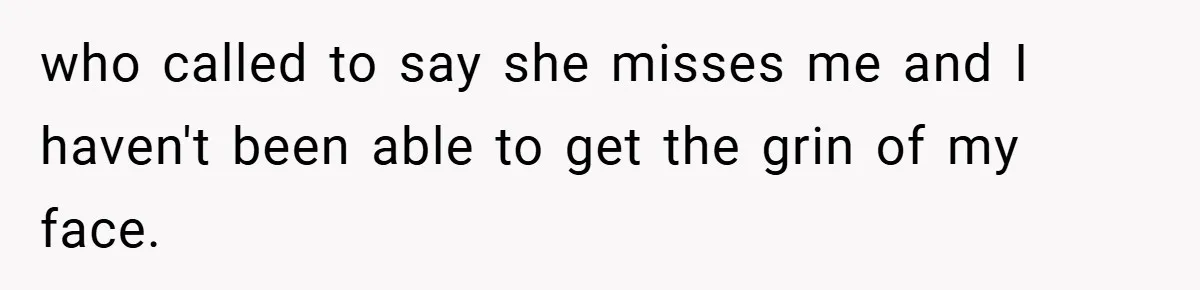 When His Parents Got Arrested at an Illegal Facebook Protest, He Remembered His Dad’s Words and Did Exactly That who called to say she misses me and I haven't been able to get the grin of my face.