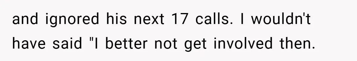 When His Parents Got Arrested at an Illegal Facebook Protest, He Remembered His Dad’s Words and Did Exactly That and ignored his next 17 calls. I wouldn't have said "I better not get involved then.