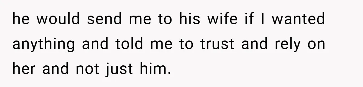 A Teen Refuses to Forgive Her Dad for Moving On Too Fast - and Leaves Home on Her 18th Birthday he would send me to his wife if I wanted anything and told me to trust and rely on her and not just him.