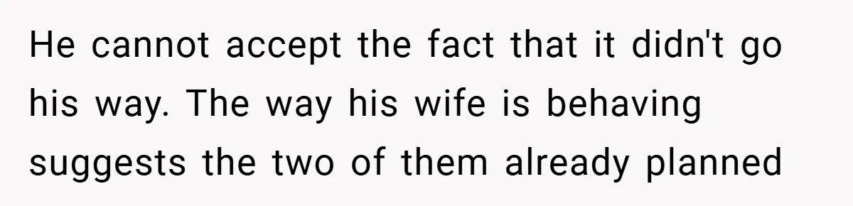 A Teen Refuses to Forgive Her Dad for Moving On Too Fast - and Leaves Home on Her 18th Birthday He cannot accept the fact that it didn't go his way. The way his wife is behaving suggests the two of them already planned