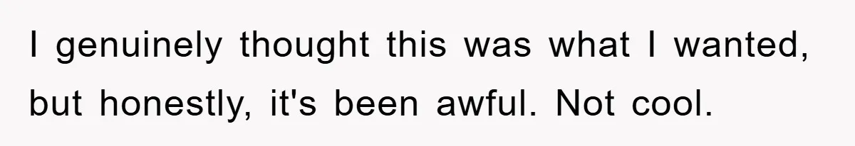 Mom Tries To Return To Work After Maternity Leave, Husband Treats It Like Divorce Papers I genuinely thought this was what I wanted, but honestly, it's been awful. Not cool.