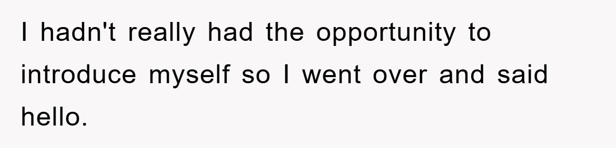 Woman Warned Neighbor About The Rain Tank, They Ignored Her—Now Their Basement’s A Swimming Pool I hadn't really had the opportunity to introduce myself so I went over and said hello.