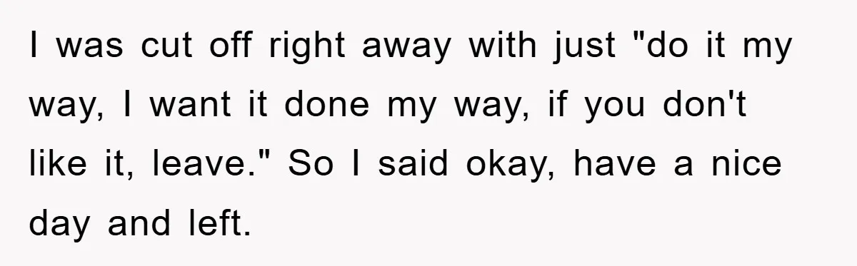 Woman Warned Neighbor About The Rain Tank, They Ignored Her—Now Their Basement’s A Swimming Pool I was cut off right away with just "do it my way, I want it done my way, if you don't like it, leave." So I said okay, have a...