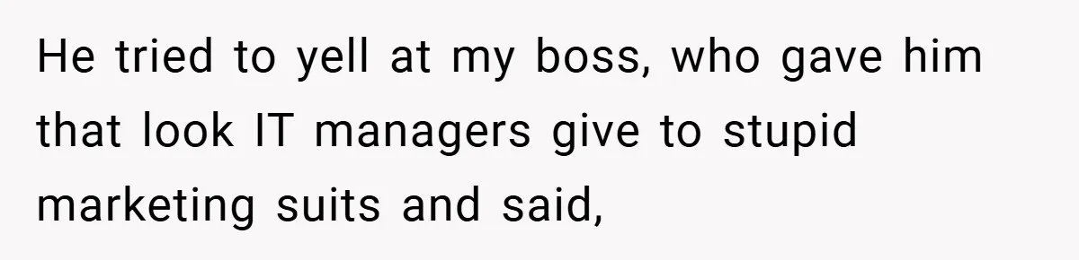 New Manager Forces 9-to-5 Rule - and an Employee’s Malicious Compliance Costs the Company Millions He tried to yell at my boss, who gave him that look IT managers give to stupid marketing suits and said,