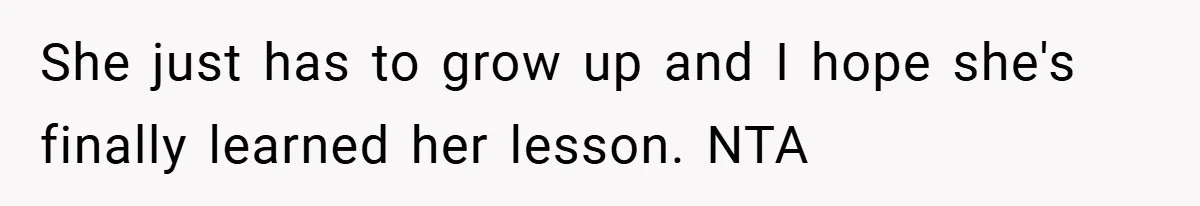 A Woman Finally Snaps After Her “Friend” Publicly Humiliates Her Over Her Body She just has to grow up and I hope she's finally learned her lesson. NTA
