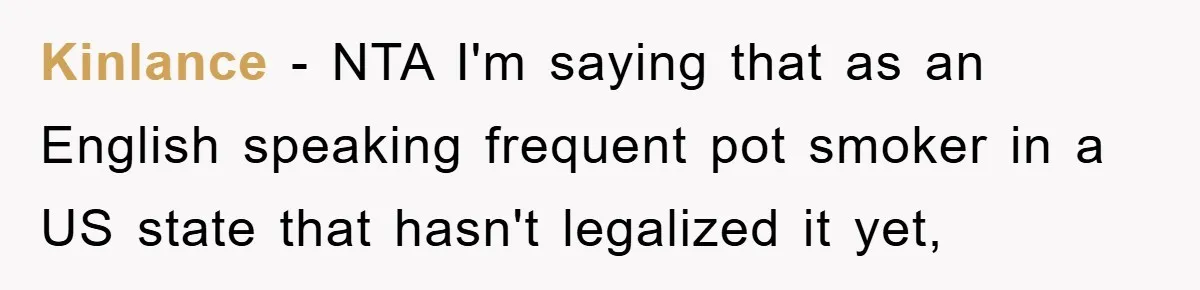 Tourists Ignore Warnings, Fill Building With Smoke, Then Face Shocking Fate Hours Later Kinlance − NTA I'm saying that as an English speaking frequent pot smoker in a US state that hasn't legalized it yet,