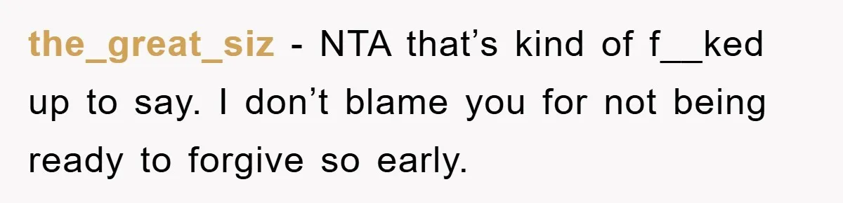 the_great_siz − NTA that’s kind of f__ked up to say. I don’t blame you for not being ready to forgive so early.