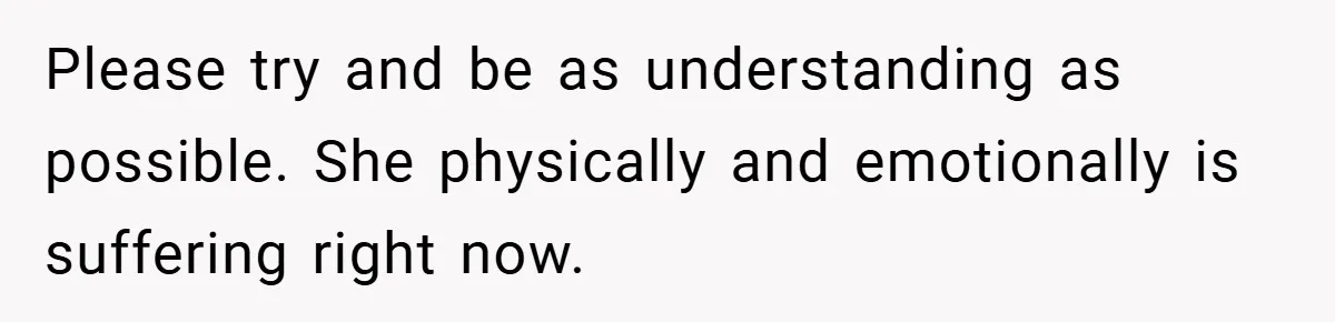 “It’s Not An Excuse!” Mom Scolds Her Daughter With Type 1 Diabetes For Neglecting Pets And School Please try and be as understanding as possible. She physically and emotionally is suffering right now.