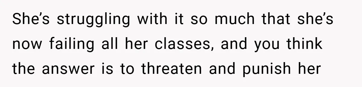 “It’s Not An Excuse!” Mom Scolds Her Daughter With Type 1 Diabetes For Neglecting Pets And School She’s struggling with it so much that she’s now failing all her classes, and you think the answer is to threaten and punish her