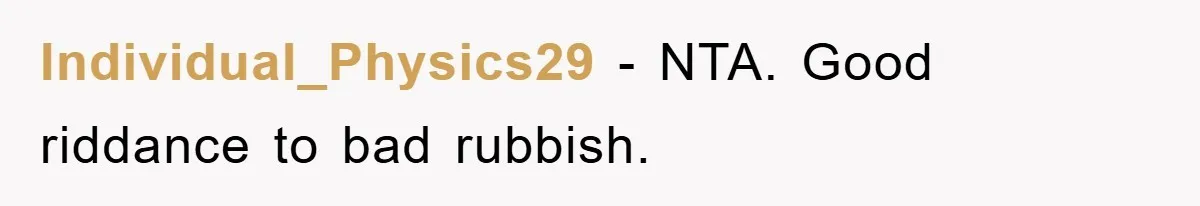 Individual_Physics29 − NTA. Good riddance to bad rubbish.