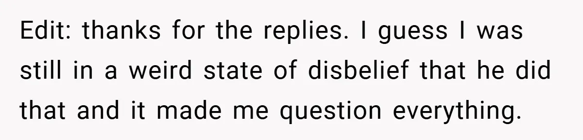 A Woman Ransacks Her Boyfriend’s Apartment After Her Passport Vanishes - and the Truth Leaves Everyone Stunned Edit: thanks for the replies. I guess I was still in a weird state of disbelief that he did that and it made me question everything.