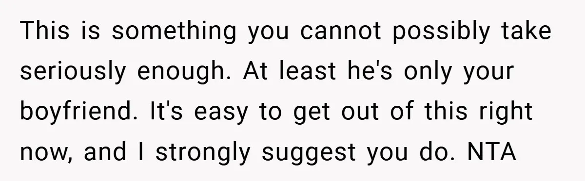 A Woman Ransacks Her Boyfriend’s Apartment After Her Passport Vanishes - and the Truth Leaves Everyone Stunned This is something you cannot possibly take seriously enough. At least he's only your boyfriend. It's easy to get out of this right now, and I strongly suggest you do....