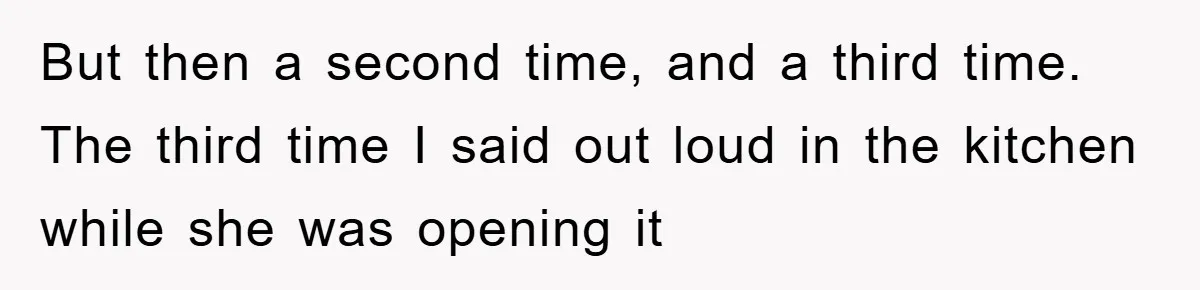 Man Posts Nameless Lunch Theft Reminder In Company Chat, Coworker Shows Herself And Throws Fuss Anyway But then a second time, and a third time. The third time I said out loud in the kitchen while she was opening it