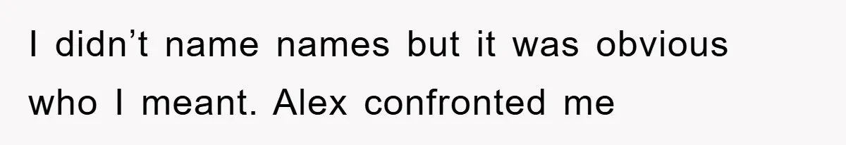 Man Posts Nameless Lunch Theft Reminder In Company Chat, Coworker Shows Herself And Throws Fuss Anyway I didn’t name names but it was obvious who I meant. Alex confronted me