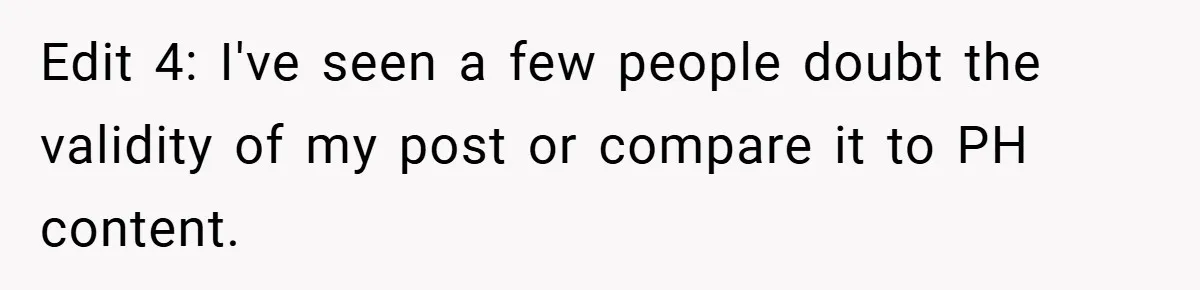 Edit 4: I've seen a few people doubt the validity of my post or compare it to PH content.