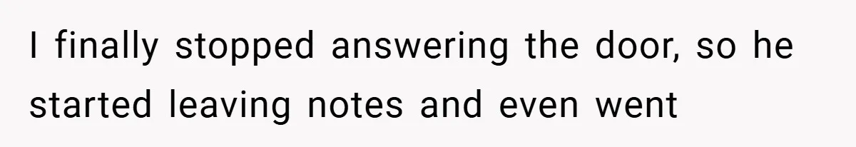 Neighbor Hated Their Light, Their Dog, Their Trash Can—So The Husband Left Him One Last Surprise I finally stopped answering the door, so he started leaving notes and even went