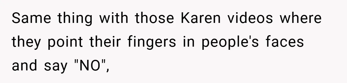 Neighbor Hated Their Light, Their Dog, Their Trash Can—So The Husband Left Him One Last Surprise Same thing with those Karen videos where they point their fingers in people's faces and say "NO",