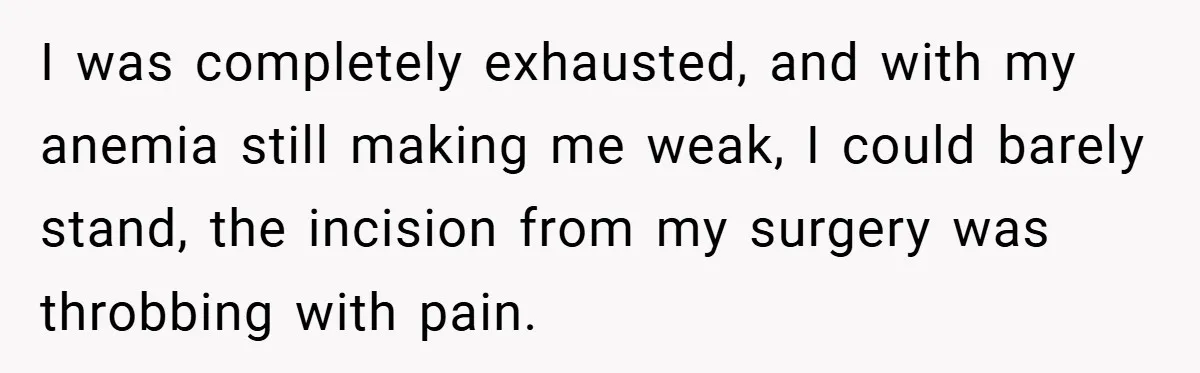 He Laughed While She Cried with Their Newborns - So She Took a Swing at His Golf Clubs I was completely exhausted, and with my anemia still making me weak, I could barely stand, the incision from my surgery was throbbing with pain.