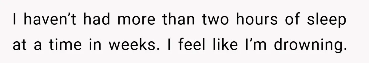 He Laughed While She Cried with Their Newborns - So She Took a Swing at His Golf Clubs I haven’t had more than two hours of sleep at a time in weeks. I feel like I’m drowning.