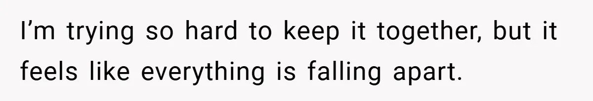 He Laughed While She Cried with Their Newborns - So She Took a Swing at His Golf Clubs I’m trying so hard to keep it together, but it feels like everything is falling apart.