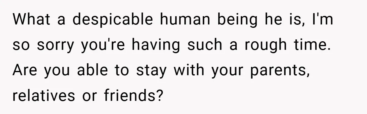 He Laughed While She Cried with Their Newborns - So She Took a Swing at His Golf Clubs What a despicable human being he is, I'm so sorry you're having such a rough time. Are you able to stay with your parents, relatives or friends?