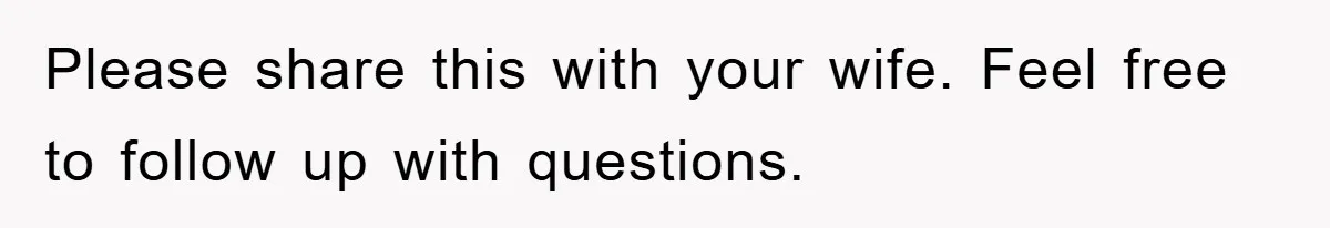 Dad-to-Be Shuts Down Wife’s Dream Baby Name, Fearing It Will Ruin Her Life Please share this with your wife. Feel free to follow up with questions.
