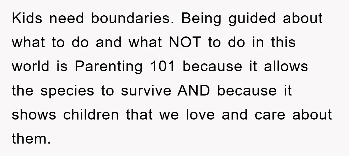 Family Threatens to Ban Mom From Future Holidays Over a Special Needs Tent Kids need boundaries. Being guided about what to do and what NOT to do in this world is Parenting 101 because it allows the species to survive AND because it...
